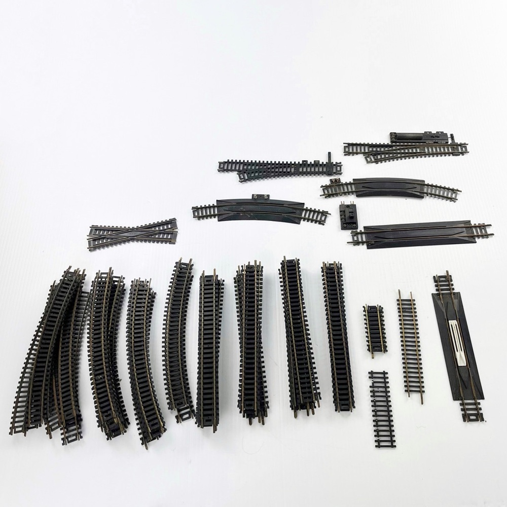 Bundle Lot of Mixed Various Yugoslavia Toy Train Tracks Straight Curved